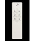 Flush Ceiling Light Small Round 24W LED IP44, Tuneable 3000K-6500K, 2160lm, Dimmable via RF Remote Ctrl Matt White