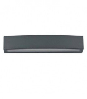 2 Light Outdoor Large Up Down Wall Light Anthracite, Putty IP54, E27