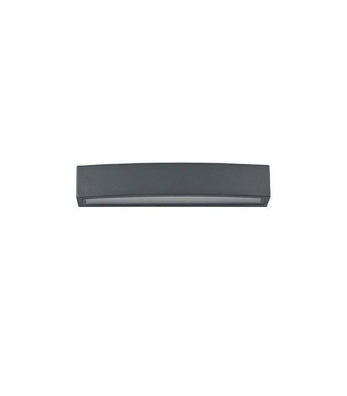 2 Light Outdoor Large Up Down Wall Light Anthracite, Putty IP54, E27