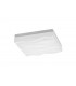 Flush Ceiling Light Small Square 24W LED IP44, Tuneable 3000K-6500K, 2160lm, Dimmable via RF Remote Ctrl Matt White