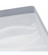 Flush Ceiling Light Small Square 24W LED IP44, Tuneable 3000K-6500K, 2160lm, Dimmable via RF Remote Ctrl Matt White
