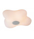 Music Speaker Ceiling 4 Light E27 Outdoor IP44, Opal White, IP44