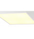 Flush Ceiling Light 60cm Square, 8 x E27 (Max 20W), White, IP44