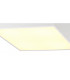 Flush Ceiling Light 45cm Square, 5 x E27 (Max 20W), White, IP44