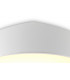Flush Ceiling Light 70cm Round, 8 x E27 (Max 20W), White, IP44