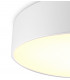 Flush Ceiling Light 70cm Round, 8 x E27 (Max 20W), White, IP44