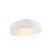 Flush Ceiling Light 60cm Round, 8 x E27 (Max 20W), White, IP44