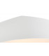Flush Ceiling Light 60cm Round, 8 x E27 (Max 20W), White, IP44