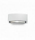 1 Light Outdoor Small Up Down Wall Light White, Cream IP55, E27