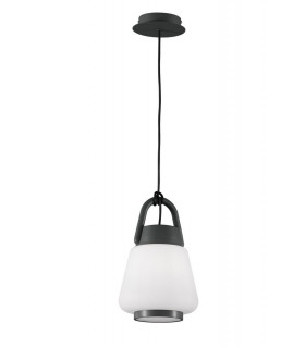 Ceiling Pendant, 1 x E27, IP65, Anthracite
