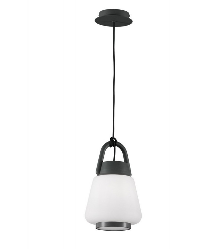 Ceiling Pendant, 1 x E27, IP65, Anthracite