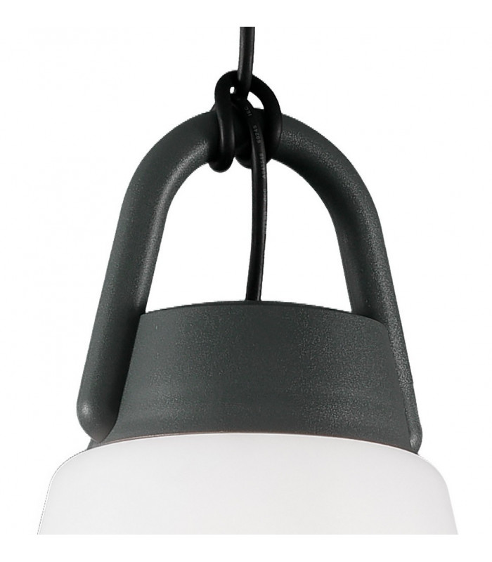 Ceiling Pendant, 1 x E27, IP65, Anthracite
