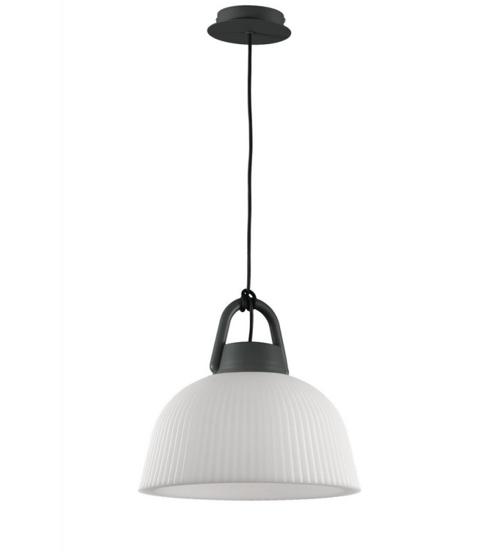 Ceiling Pendant, 1 x E27, IP65, Anthracite
