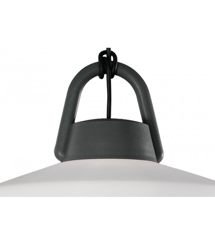 Ceiling Pendant, 1 x E27, IP65, Anthracite
