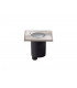 Square Inground Light, Stainless Steel 316L, GU10, IP67