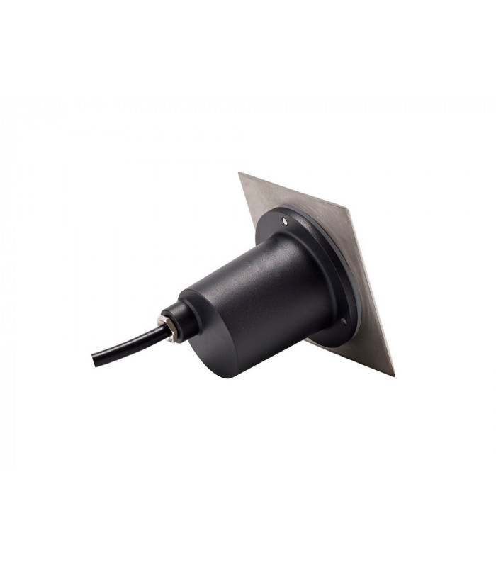 Square Inground Light, Stainless Steel 316L, GU10, IP67