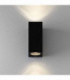Outdoor Up Down Wall 2 Light Black IP44, GU10