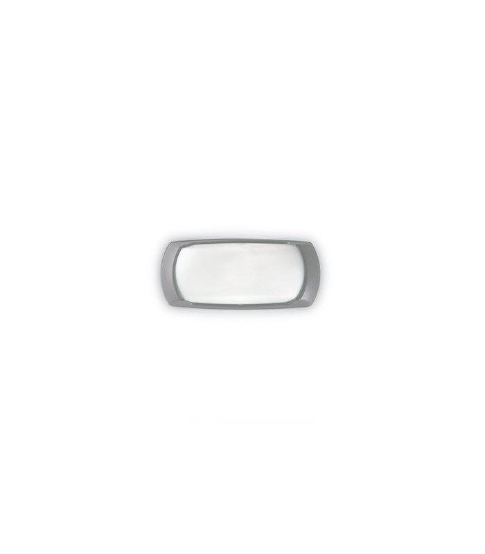 1 Light Outdoor Wall Light Grey IP66, E27, GU10