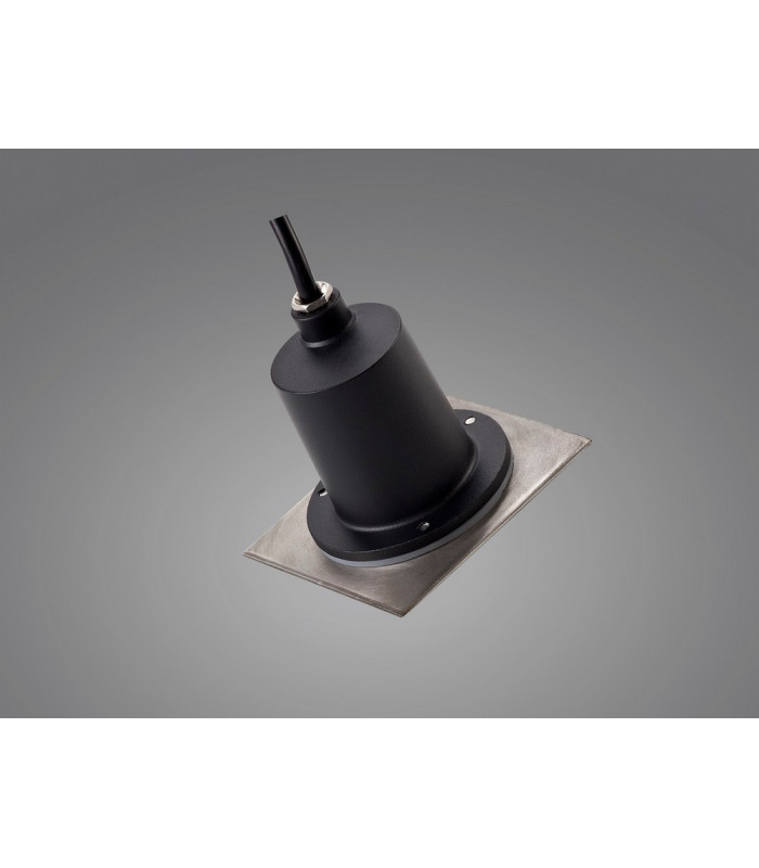 Square Inground Light, Stainless Steel 316L, GU10, IP67