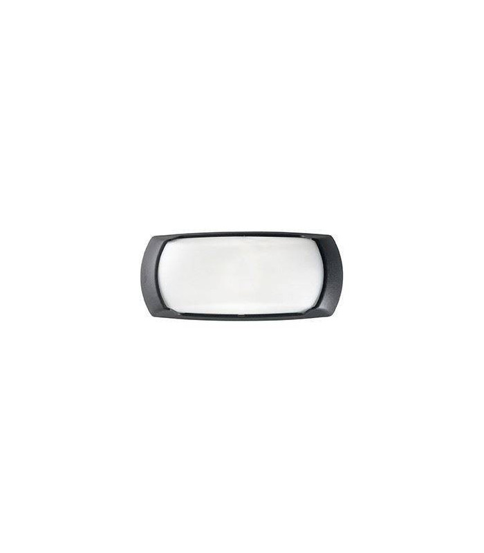 1 Light Outdoor Wall Light Black IP66, E27