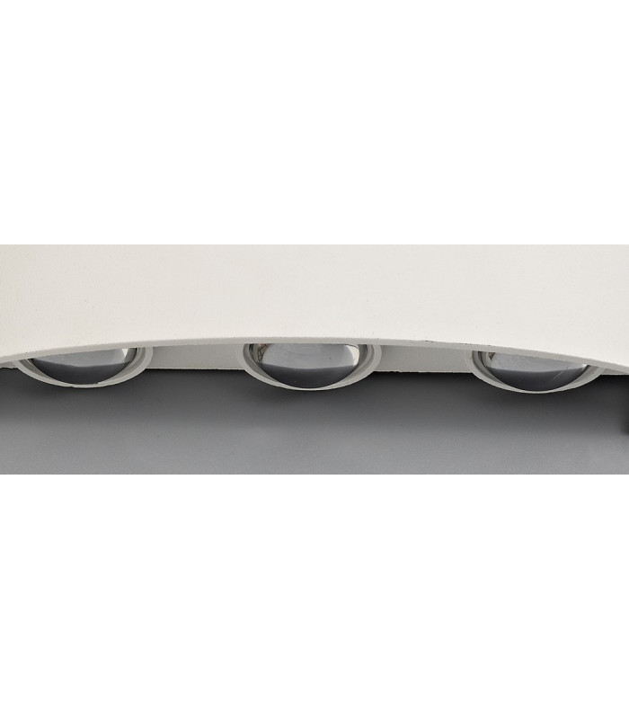 LED Up & Downward Lighting Wall Light, 6W, 3000K, Sand White, 500lm, IP54