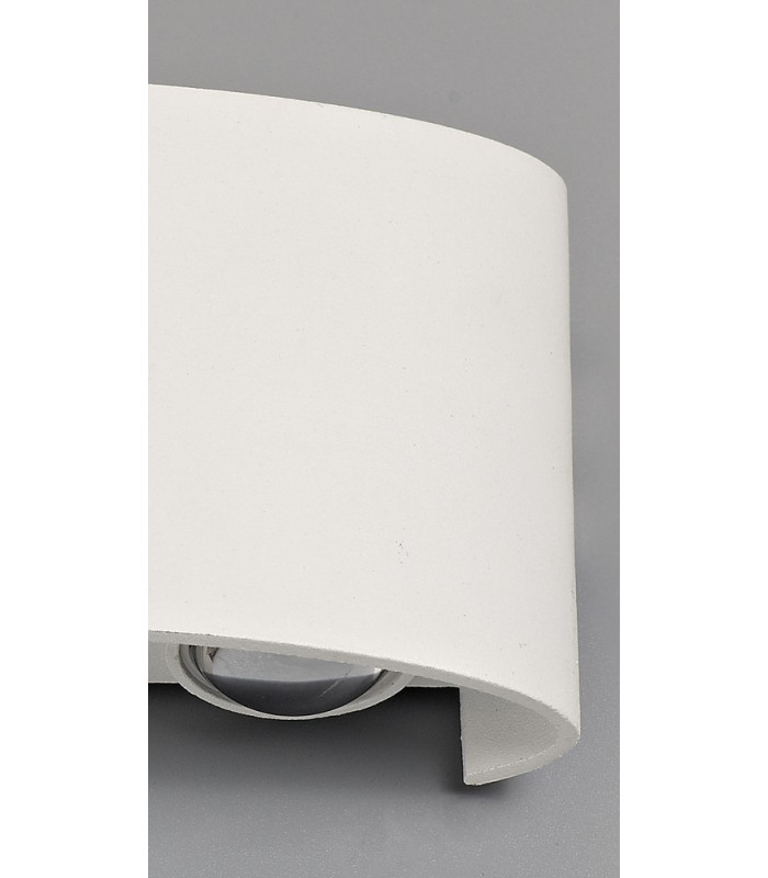 LED Up & Downward Lighting Wall Light, 6W, 3000K, Sand White, 500lm, IP54