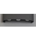 LED Up & Downward Lighting Wall Light, 6W, 3000K, Anthracite, 500lm, IP54