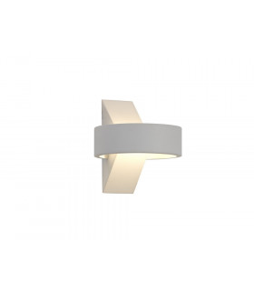 LED Up & Downward Lighting Wall Light, 6W, 3000K, Sand White, 520lm, IP54