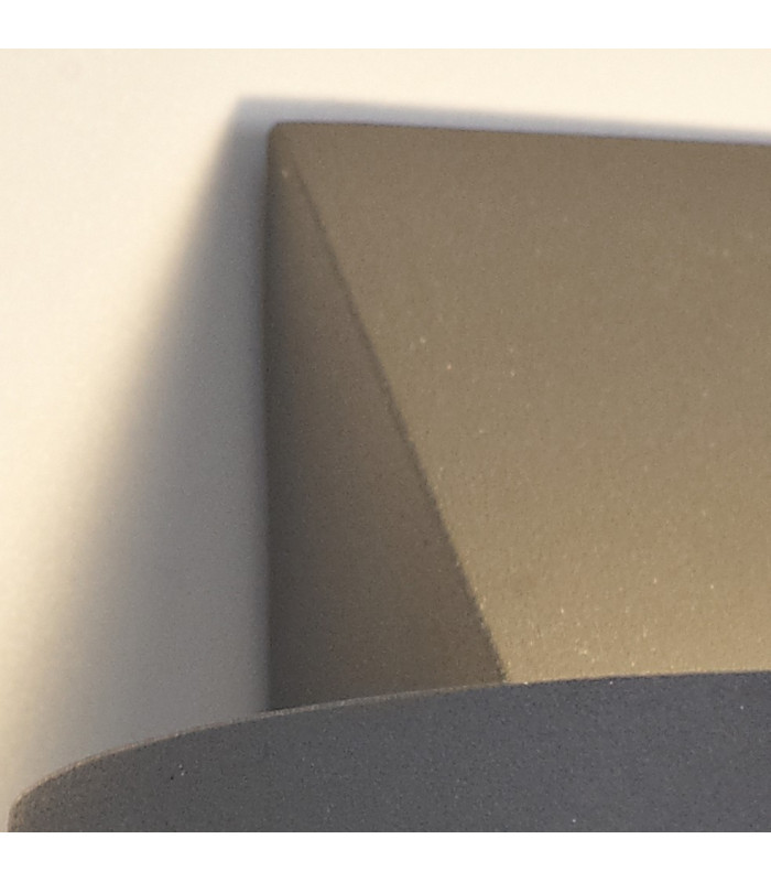 LED Up & Downward Lighting Wall Light, 6W, 3000K, Anthracite, 520lm, IP54