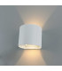 LED Up & Downward Lighting Wall Light 2x3W, 3000K, Sand White, 410lm, IP54