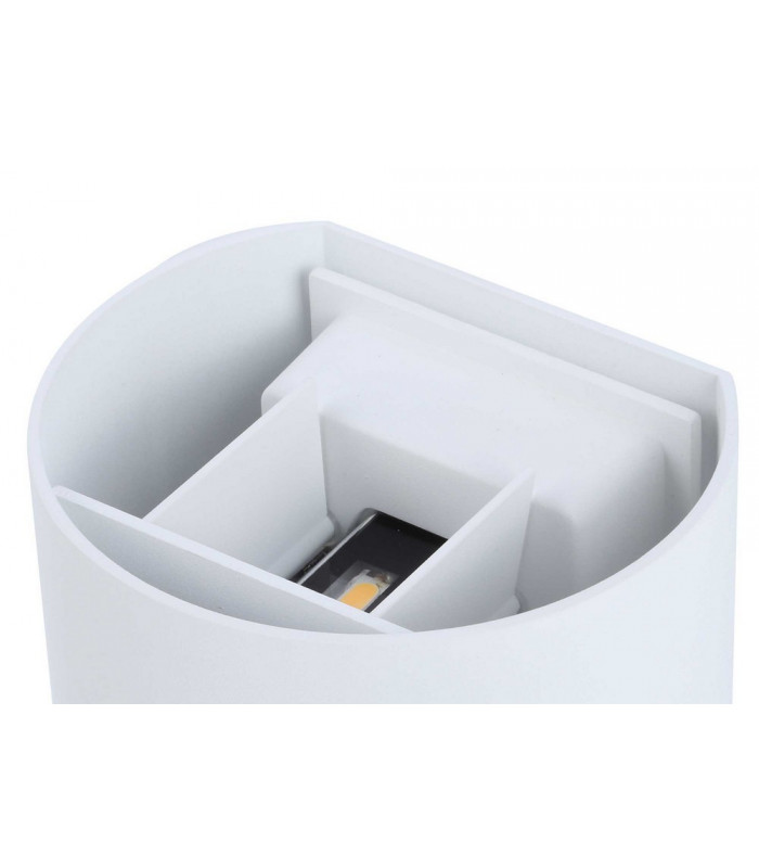 LED Up & Downward Lighting Wall Light 2x3W, 3000K, Sand White, 410lm, IP54