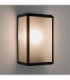 1 Light Outdoor Sensor Wall Lantern Black IP44, E27