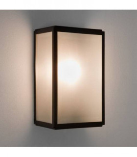 1 Light Outdoor Sensor Wall Lantern Black IP44, E27