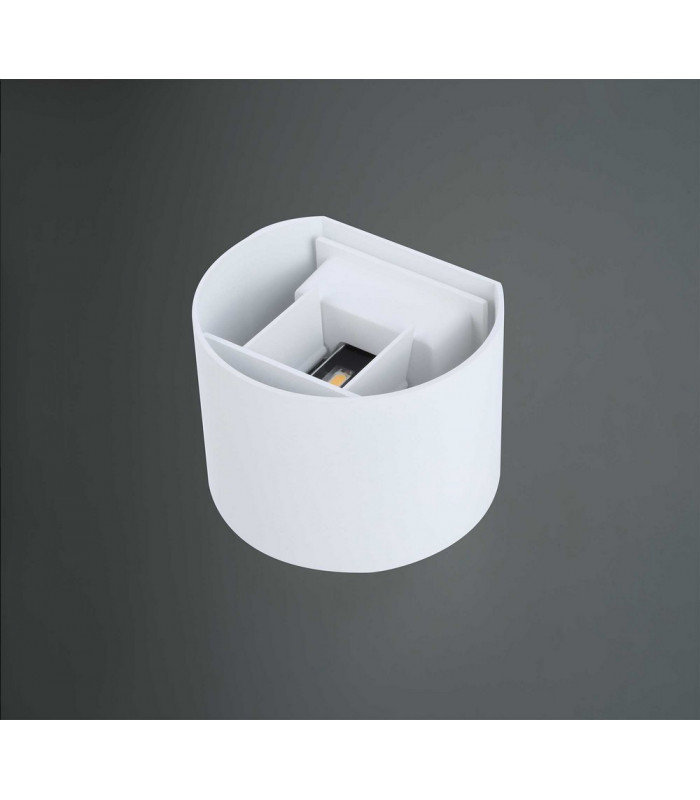 LED Up & Downward Lighting Wall Light 2x3W, 3000K, Sand White, 410lm, IP54
