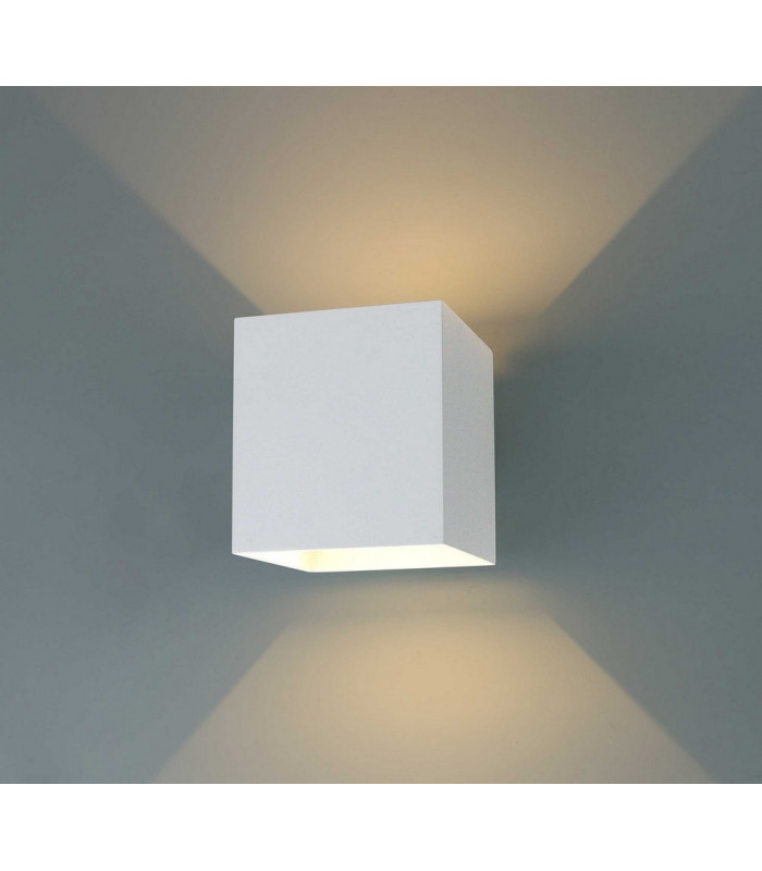 LED Up & Downward Lighting Wall Light 2x3W, 3000K Sand White, 410lm, IP54