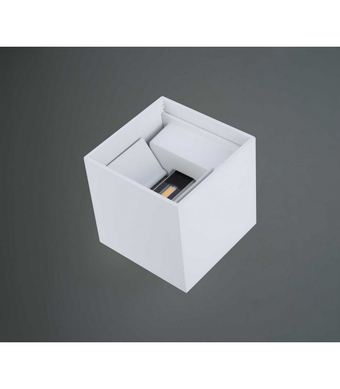 LED Up & Downward Lighting Wall Light 2x3W, 3000K Sand White, 410lm, IP54