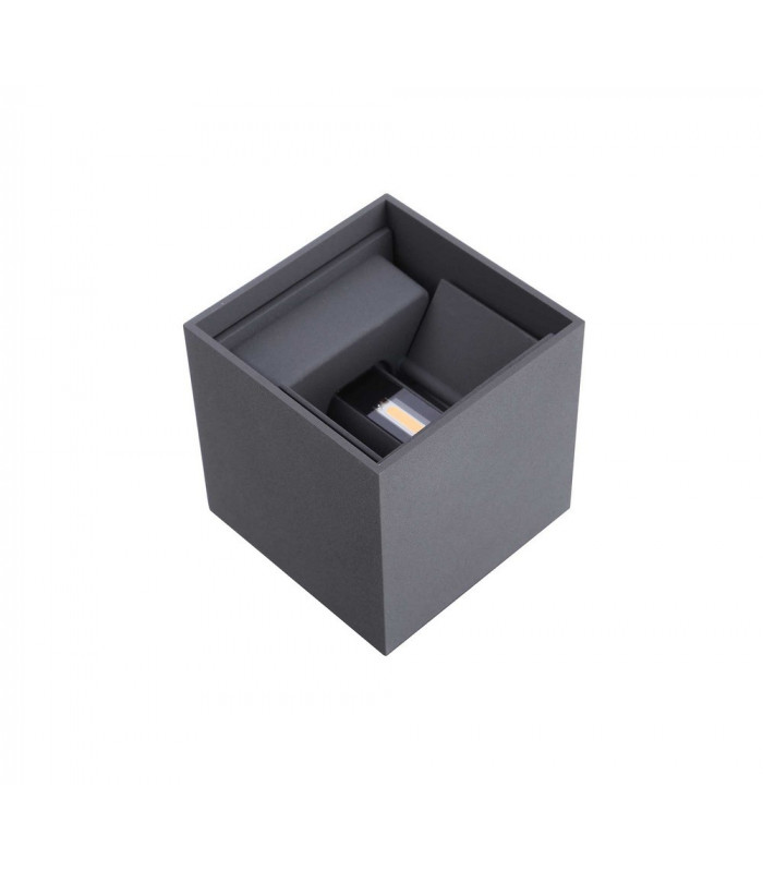 LED Up & Downward Lighting Wall Light 2x3W, 3000K Anthracite, 410lm, IP54