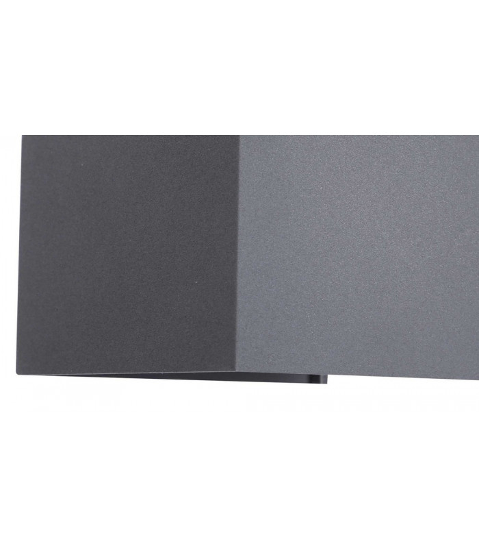LED Up & Downward Lighting Wall Light 2x3W, 3000K Anthracite, 410lm, IP54