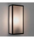1 Light Outdoor Sensor Wall Lantern Black IP44, E27