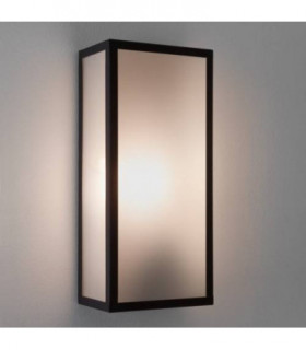 1 Light Outdoor Sensor Wall Lantern Black IP44, E27