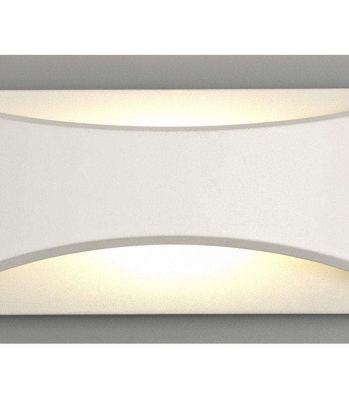 LED Up & Downward Lighting Wall Light 6W, 3000K, Sand White, 375lm, IP54