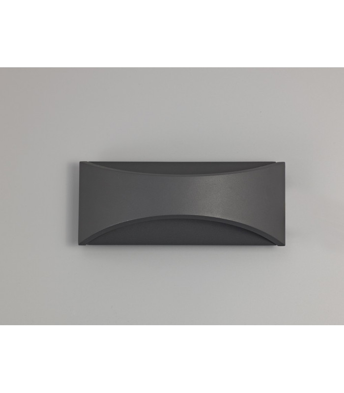 LED Up & Downward Lighting Wall Light 6W, 3000K, Anthracite, 375lm, IP54