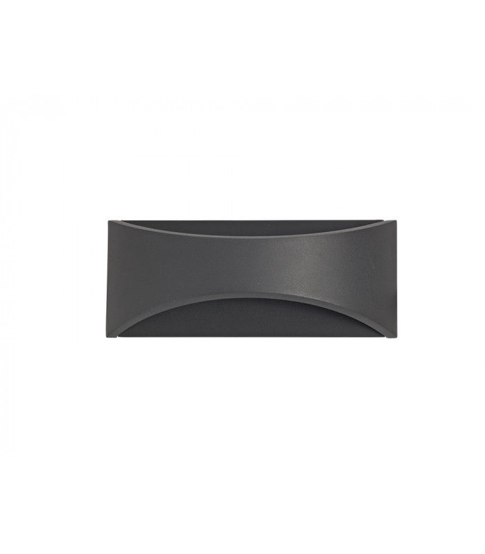LED Up & Downward Lighting Wall Light 6W, 3000K, Anthracite, 375lm, IP54