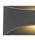 LED Up & Downward Lighting Wall Light 6W, 3000K, Anthracite, 375lm, IP54