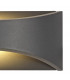 LED Up & Downward Lighting Wall Light 6W, 3000K, Anthracite, 375lm, IP54