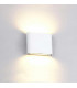 LED Up & Downward Lighting Small Wall Light 2x3W, 3000K, 350lm, Sand White, IP54