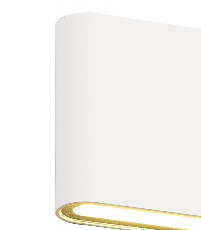 LED Up & Downward Lighting Small Wall Light 2x3W, 3000K, 350lm, Sand White, IP54