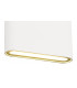 LED Up & Downward Lighting Small Wall Light 2x3W, 3000K, 350lm, Sand White, IP54