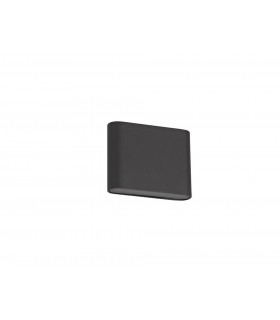 LED Up & Downward Lighting Small Wall Light 2x3W, 3000K, 350lm, Anthracite, IP54