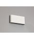 LED Up & Downward Lighting Large Wall Light 2x6W, 3000K, 452lm, Sand White, IP54
